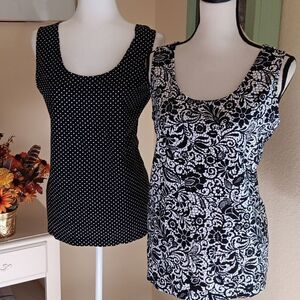 Chico's Tank Bundle of TWO Tanks.